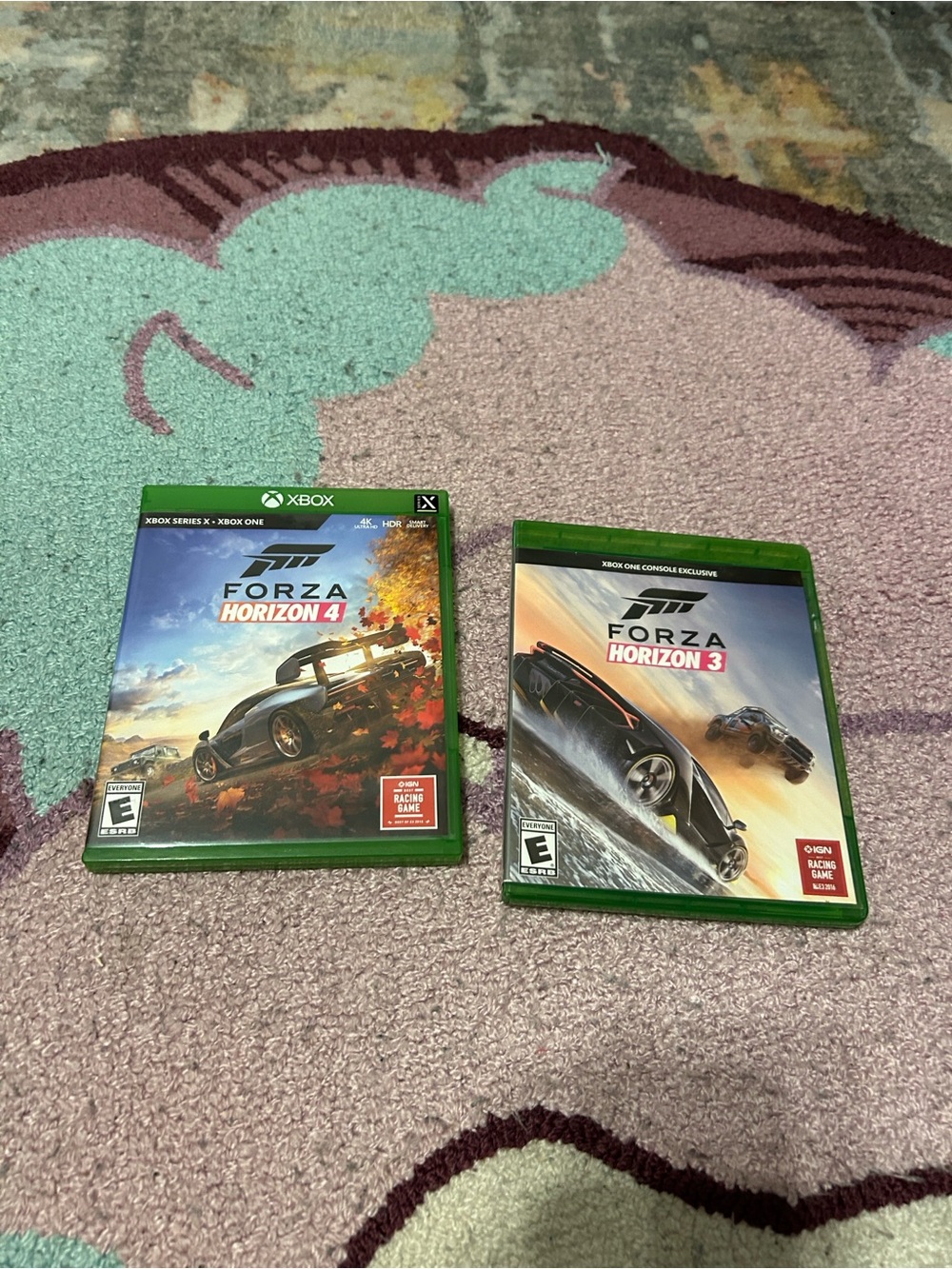 Microsoft Forza Horizon 4 & Forza Horizon 3 - Green Cases
